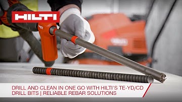 Drill and clean in one go with Hilti