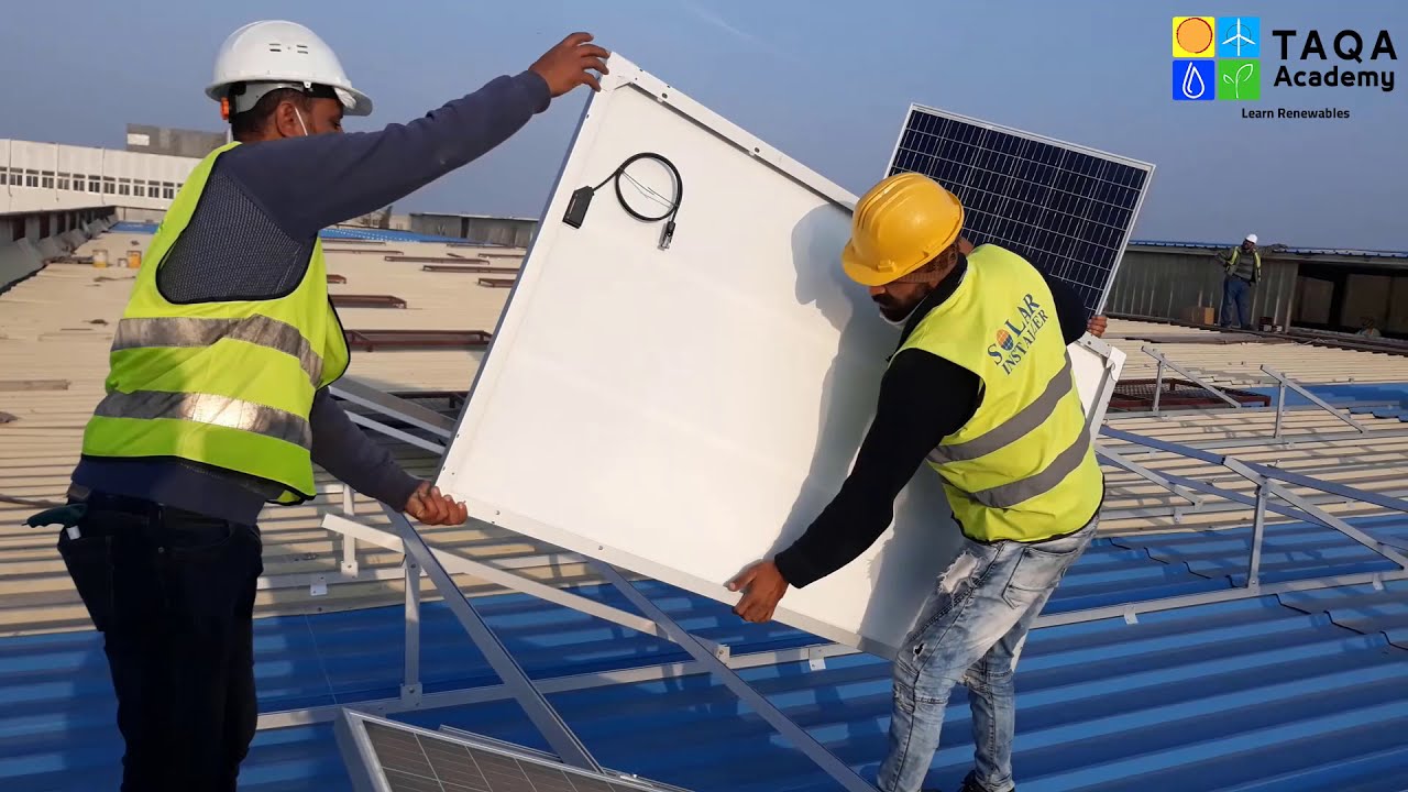 تركيب محطة طاقة شمسية بقدرة 1 ميجا وات - Installation of 1Mw Solar PV Plant