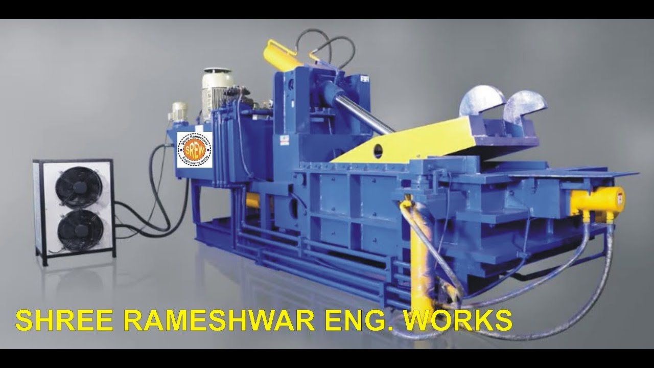 TRIPLE ACTION AUTOMATIC BAILING PRESS MACHINE - YouTube