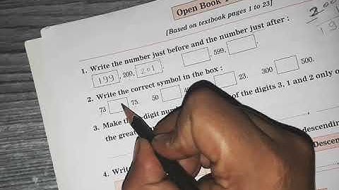 Class 3/maths open book test from workbook/by Dipa Kulkarni