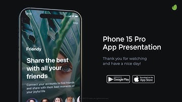 iPhone 15 Pro App Prototype Presentation - After Effects Template