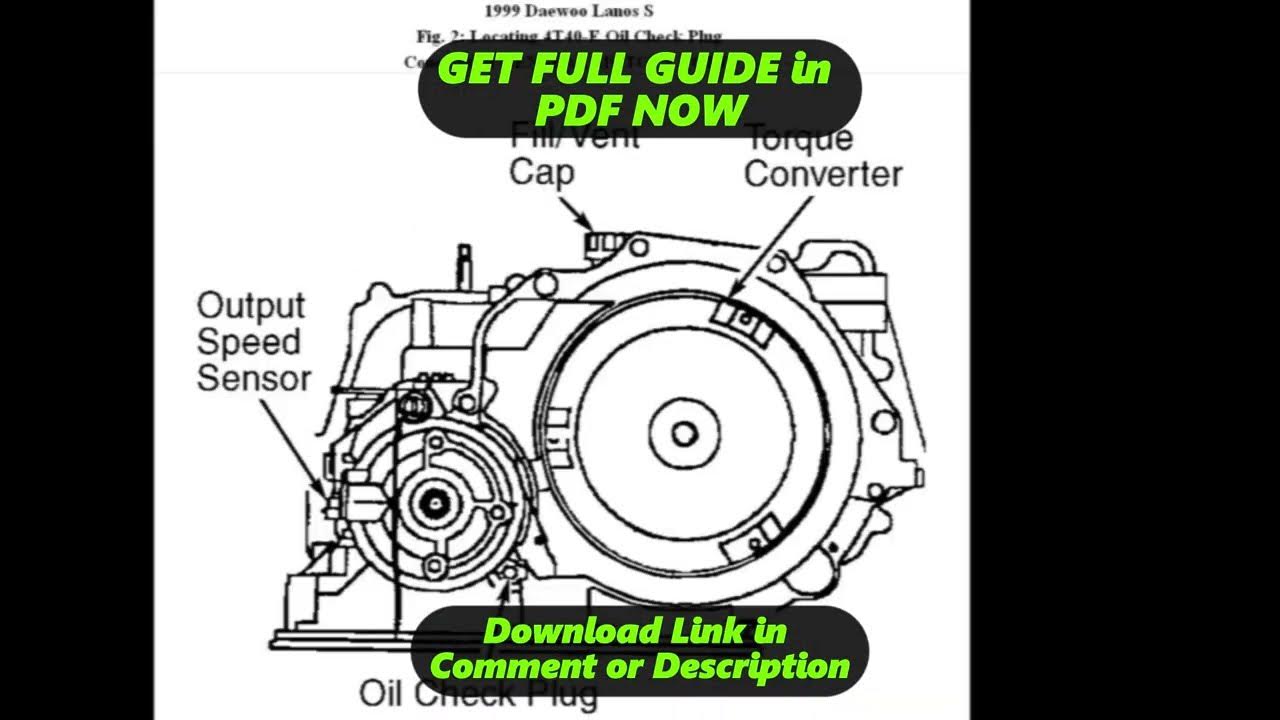 [DIAGRAM] Daewoo Lanos Engine Diagram - YouTube