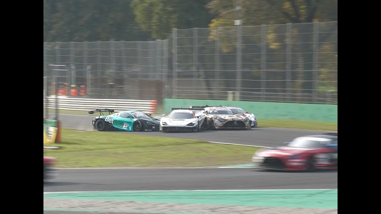 GT Open 500 Monza 2025  - Crashes, many Action and Pure Sound