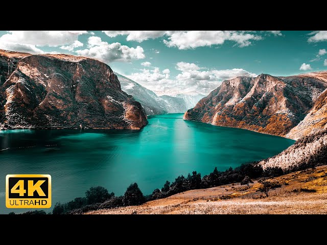 6 hours Magnificent Views of the Earth 4k with Relaxation Music class=