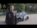 Lewis Hamilton in the Mercedes-AMG Project ONE