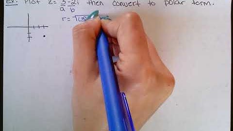 T 7.5 / PC 6.5 Complex Numbers in Polar Form