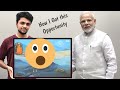 Commissioned painting for PRIME MINISTER Modiji 😍