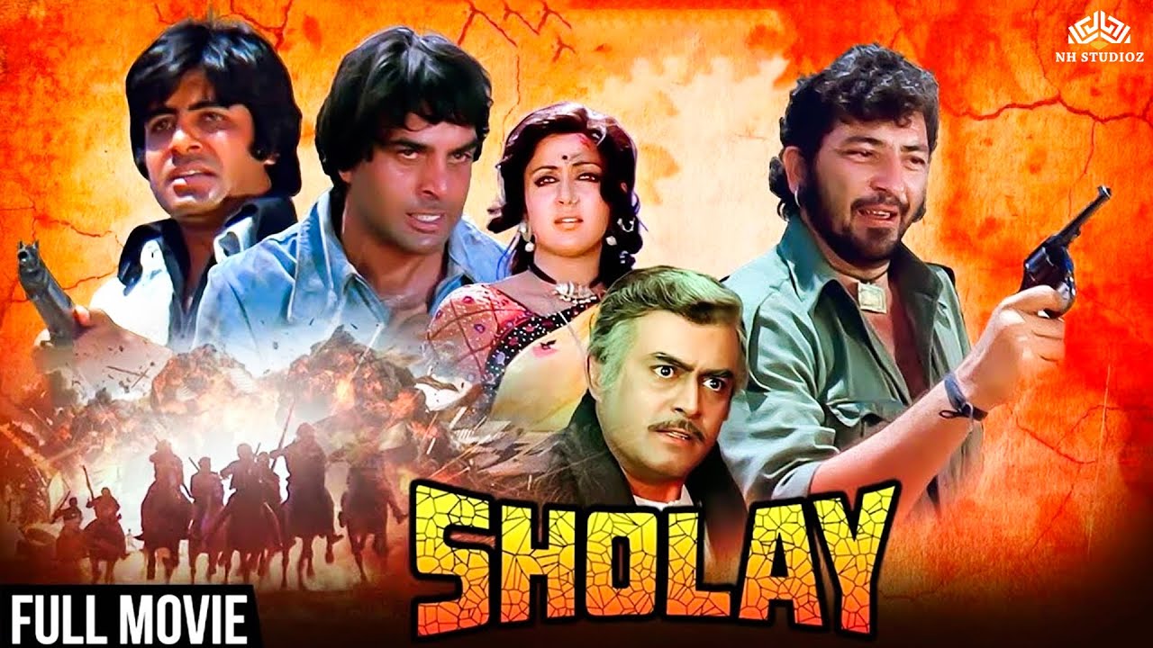 Sholay 1975 Biggest Blockbuster of All Time   HD Dharmendra Amitabh Bachchan Hema Malini