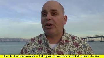 HOW TO BE MEMORABLE IN SALES - Be a great communicator with buyers (3 of6) Scott Sylvan Bell