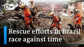 Brazil mourns the dead after flooding and landslides kill dozens, hundred displaced | DW News