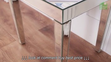 Venetian Mirrored Medium Side Table