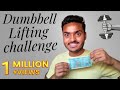 dumbbell lifting challenge 💪...