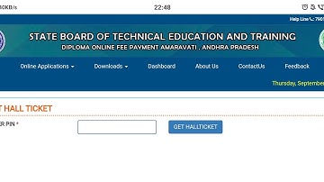 AP SBTET HALLTICKETS RELEASED NOW
