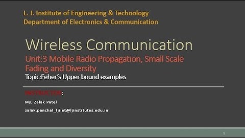 Session 11 Wireless Communication Sem 7 EC 20 July
