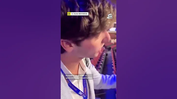 Viral Young Democrat Confronts Charlie Kirk at DNC
