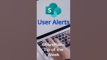 How To Set Up SharePoint User Alerts For Users And Admins #shorts