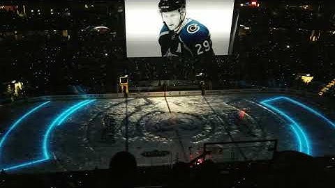 Avs opening scene 2019 playoffs