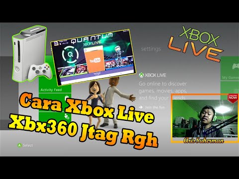 Cara Xbox LIVE. Xbox360 Jtag Rgh Bisa Buka Youtub Juga..!!!