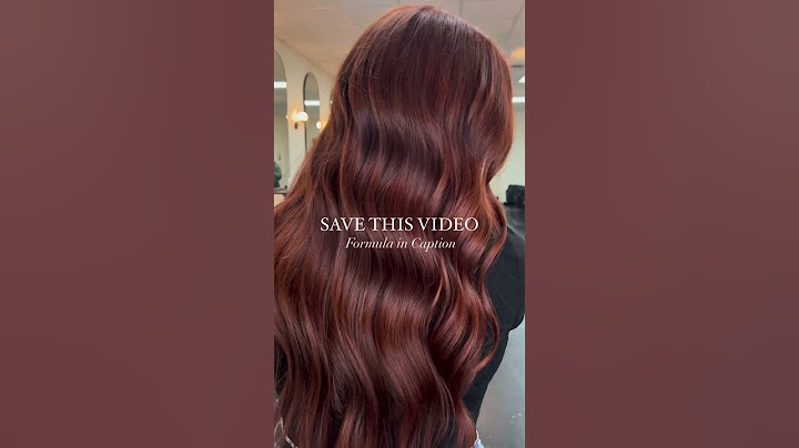 “The #1 color that is trending right now is “Cowgirl Copper” - Evana! #joico #copper