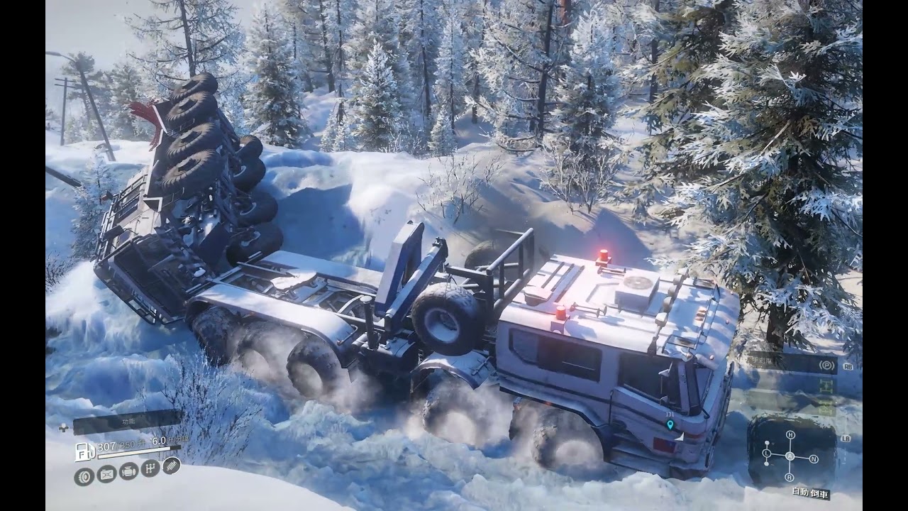 Snowrunner маз 537
