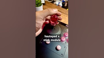 hautepad x stick module w/ wizards @Haute42Gaming #fightstick #leverless #fightinggamecommunity