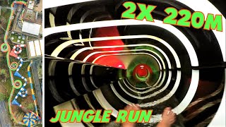 LONGEST RACER SLIDE EVER!! Jungle Run at Alpamare Pfäffikon (Switzerland)