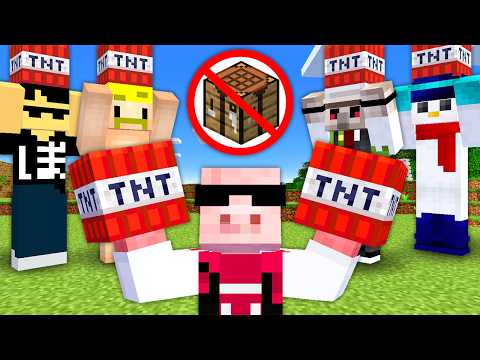 【マイクラ】TNTしか使えない世界でエンドラ討伐！