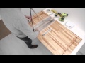 Folding table Telkì from NTC; Mounting tutorial