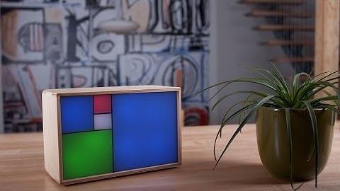 The making of the Fibonacci Clock