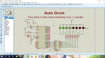 Bài 2: Điều khiển Led đơn bằng 8051 code ASM