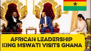 Royalty! King Mswati’s visit to Ashanti Kingdom Strengthens ties between Eswatini and Ghana #Africa