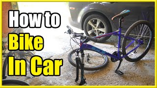 How to Fit Mountain Bike in a Car without Rack (Best Method!)