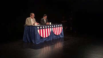 Eaton and Magiera discuss Core Spaces development proposal for Library Lot