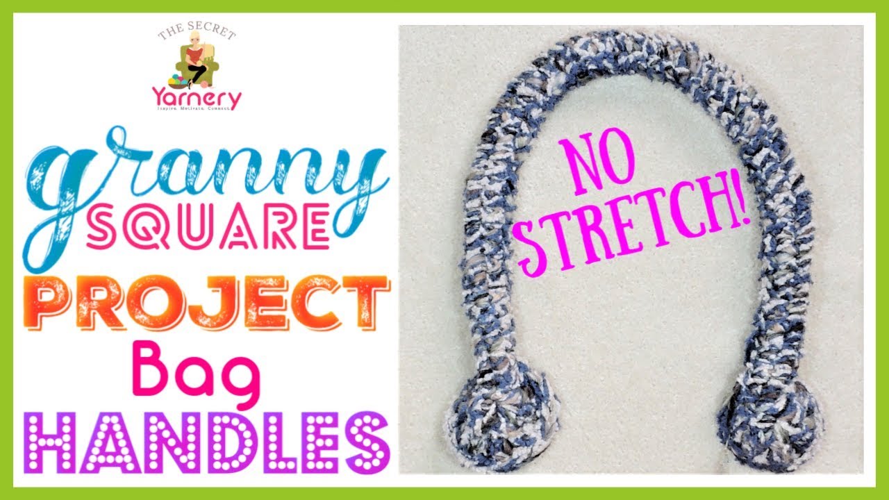 Non-Stretchy Crochet Strap  Crochet a Bag Handle that Won't Stretch!