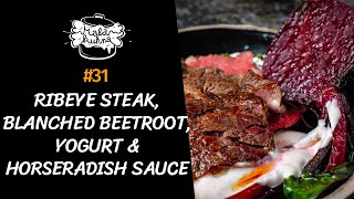 Ribeye steak, blanched beetroot, yogurt & horseradish sauce | little
kitchen