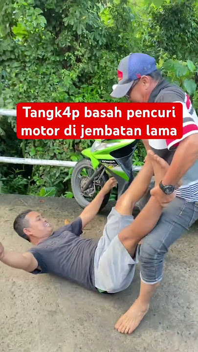 Catch the motorbike thief