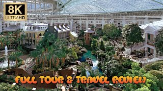 Walking Tour of the Gardens & Atriums inside the Gaylord Opryland Resort (Nashville, TN) - 8K VLOG