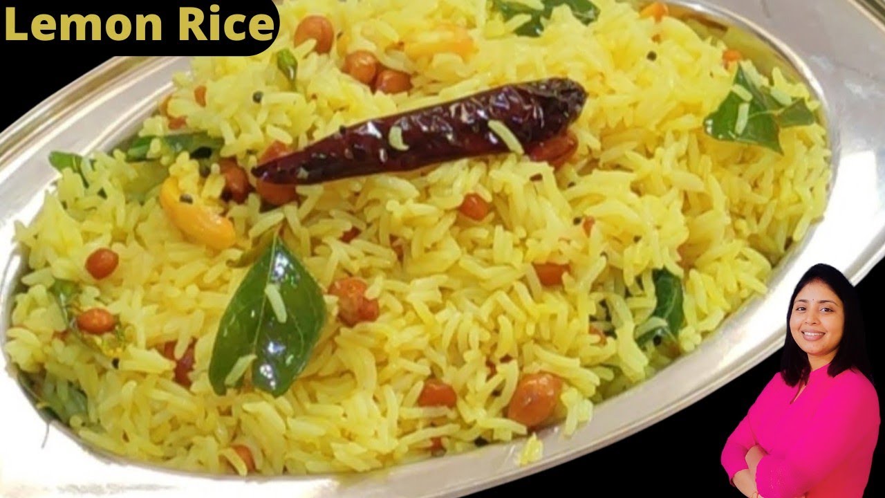 Lemon Rice easy recipe | साउथ इंडियन लेमन राइस/निम्बू चावल | Chithranna | ನಿಂಬೆ ಹಣ್ಣಿನ ಚಿತ್ರಾನ್ನ | | Ankita