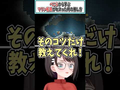 ぺこらから学ぶマリン船長がヒスった時の接し方【大空スバル/兎田ぺこら/白銀ノエル/ホロライブ切り抜き】 #shorts #vtuber #ホロライブ切り抜き
