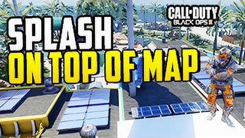BO3 Multiplayer: NEW On Top Of MAP ON SPLASH! BO3 Multiplayer Glitches [1.07]