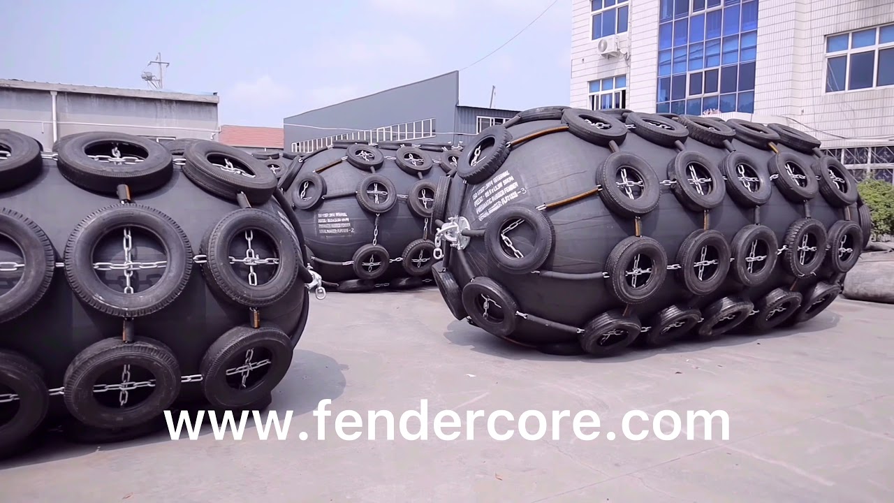 Florescence Marine airbags and rubber fenders