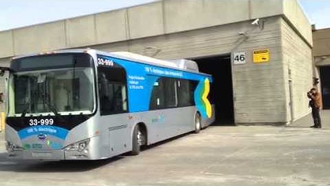 Montreal testing electric bus