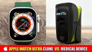 HK8 Pro ULTRA Watch Sensors vs Medical Device - APPLE Watch ULTRA Clone