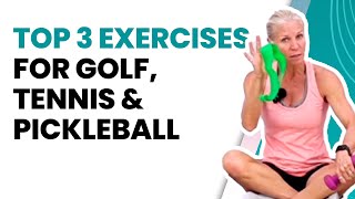 Coach Kim's Top 3 Exercises for Golfers, Tennis & Pickleball 🏌️‍♂️🎾 Boost Your Game!