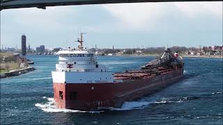CSL TADOUSSAC - Upbound Port Huron, Michigan 4-15-2022