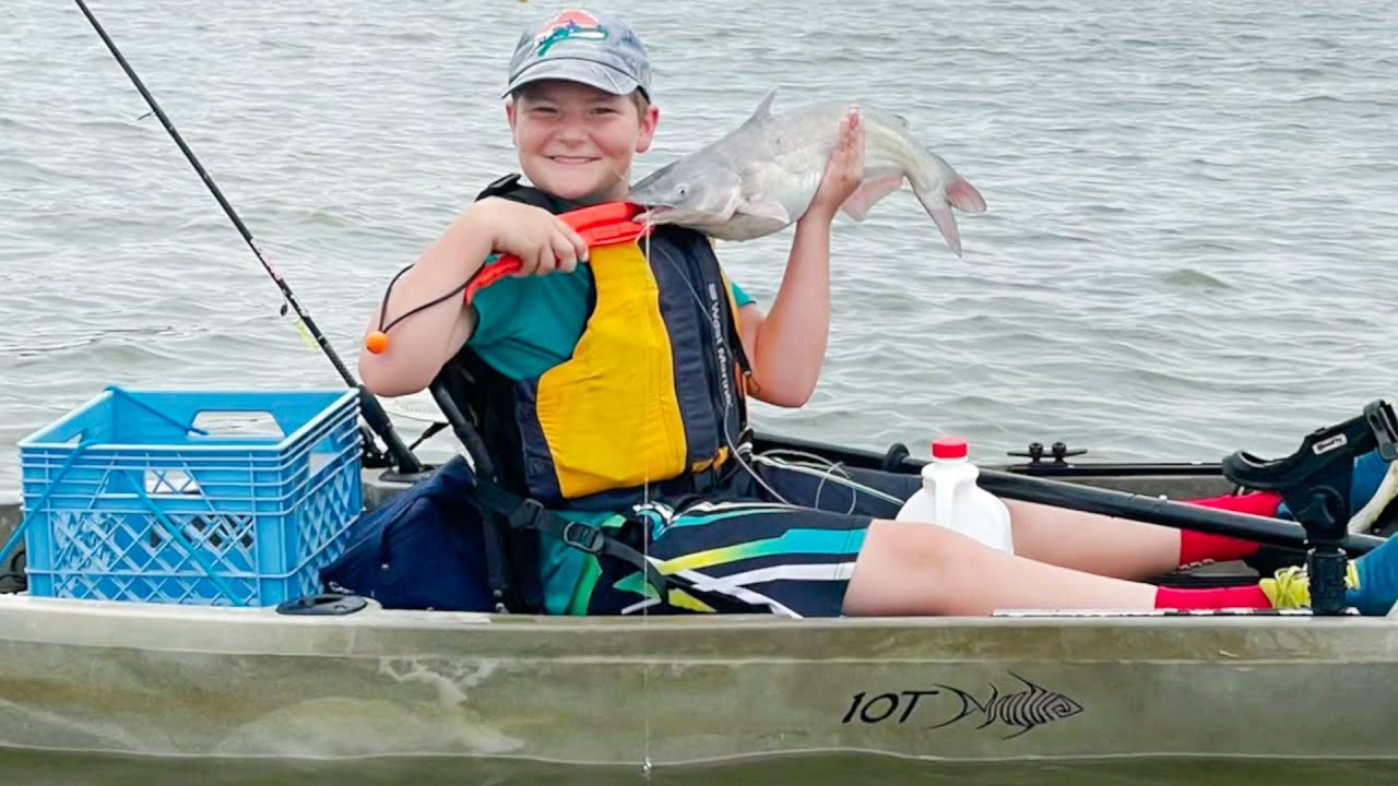 Kayak Jug Fishing for Catfish