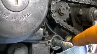 バイクのチェンジシャフトのオイル漏れ修理