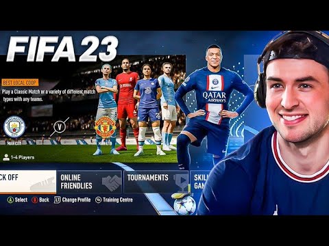 I WAS THE FIRST TO PLAY FIFA 23?!