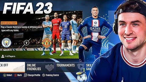 I WAS THE FIRST TO PLAY FIFA 23?!