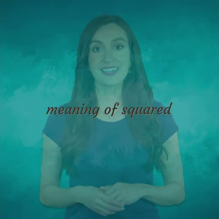 Squared meaning of squared youtube
